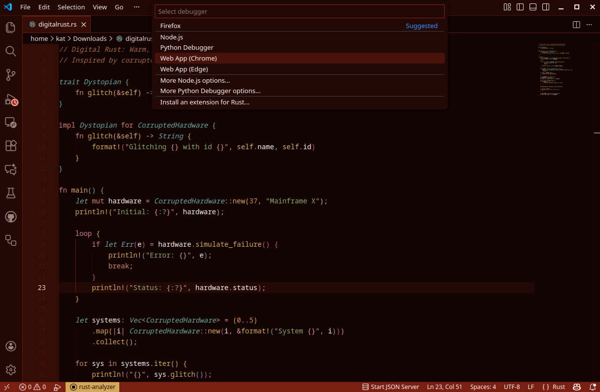 Digital Rust screenshot